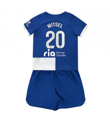 Atletico Madrid Axel Witsel #20 Koszulka Wyjazdowych Dziecięca 2023-24 Krótki Rękaw (+ Krótkie spodenki)